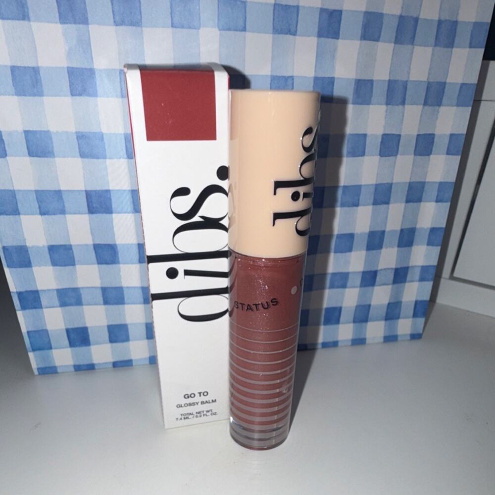 DIBS GO TO GLOSSY BALM Lip Gloss MIMS Shine Vegan 0.25 fl oz